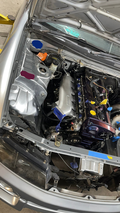 NISSAN R33 SKYLINE ENGINE BAY DRESS KIT