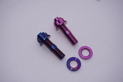 TITANIUM EXHAUST MANIFOLD STUD KIT - HONDA K SERIES (K20 / K24)