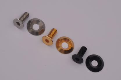 COUNTERSUNK BOLT AND WASHER M6 DRESS PACK