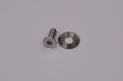 COUNTERSUNK BOLT AND WASHER M6 DRESS PACK