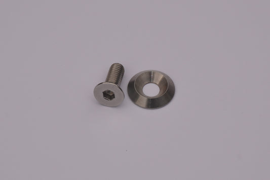 COUNTERSUNK BOLT AND WASHER M6 DRESS PACK
