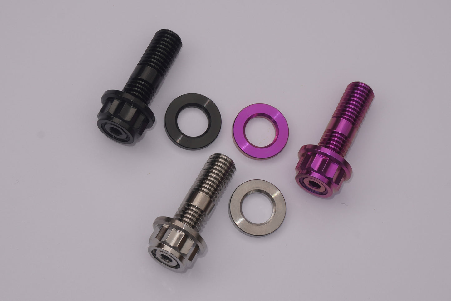 TITANIUM EXHAUST MANIFOLD STUD KIT - FORD BARRA
